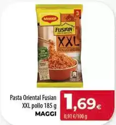 Spar Tenerife Maggi - pasta oriental fusian xxl pollo oferta