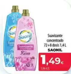 Spar La Palma Saonil - suavizante concentrado oferta