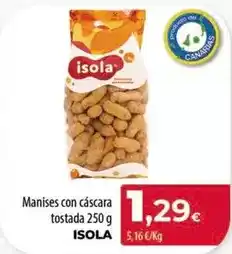 Spar Tenerife Isola - manises con cascara tostada oferta