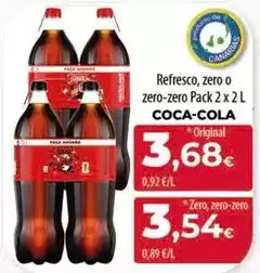 Spar Tenerife Coca-cola - refresco, zero o zero-zero oferta