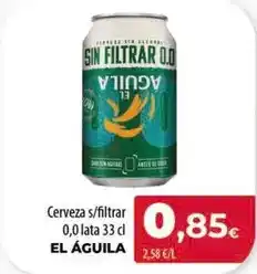 Spar Tenerife El águila - cerveza s/filtrar oferta