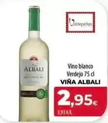 Spar Tenerife Viña albali - vino blanco verdejo oferta