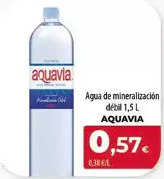 Spar Tenerife Aquavia - agua de mineralizacion debil oferta