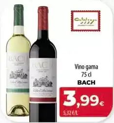 Spar Tenerife Bach - vino gama oferta