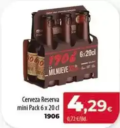 Spar Tenerife 1906 - cerveza reserva mini pack 6 x oferta