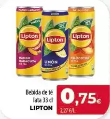 Spar Tenerife Lipton - bebida de té oferta