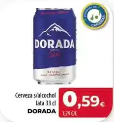 Spar Tenerife Dorada - cerveza s/alcocho oferta