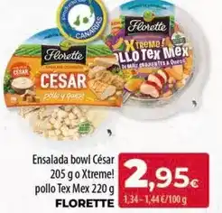 Spar Tenerife Florette - ensalada bowl césar oferta