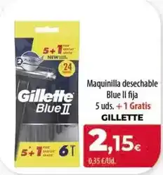 Spar Tenerife Gillette - maquinilla desechable blue il fija oferta