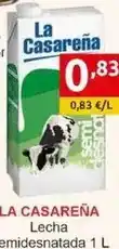 Supermercados Extremadura La casareña - lecha semidesnatada oferta