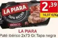 Supermercados Extremadura La piara - pate iberico oferta