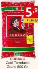 Café torrefacto grano