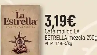La estrella - café molido mezcla
