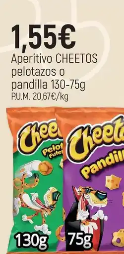 CoMarket Cheetos - aperitivo pelotazos o pandilla oferta