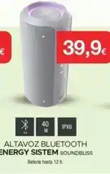 Milar Sony - altavoz bluetooth energy sistem soundbluss oferta