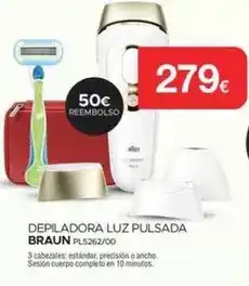 Milar Braun - depiladora luz pulsada oferta