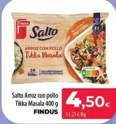 Spar La Palma Findus - salto arroz con pollo tikka masala oferta