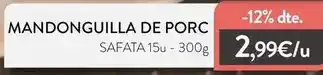Plusfresc Mandonguilla de porc oferta