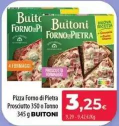 Spar La Palma Buitoni - pizza forno di pietra prosciutto oferta