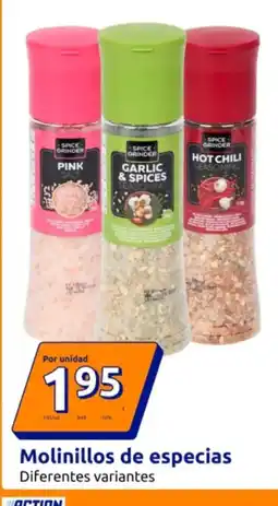 Action Molinillos de especias oferta