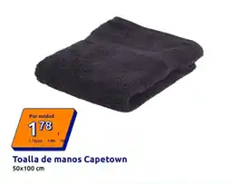 Action Toalla de manos Capetown oferta