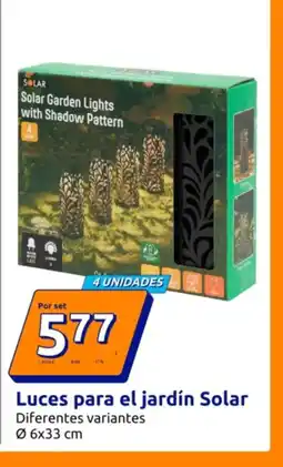 Action Luces para el jardín Solar oferta
