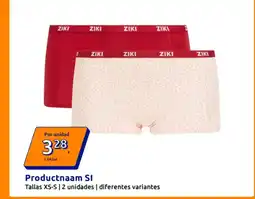 Action Productnaam SI oferta