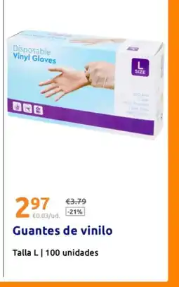 Action Guantes de vinilo oferta