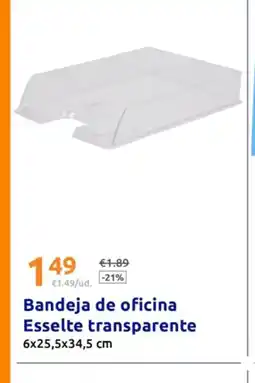 Action Bandeja de oficina Esselte transparente oferta