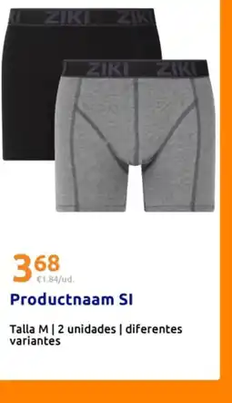 Action Productnaam SI oferta