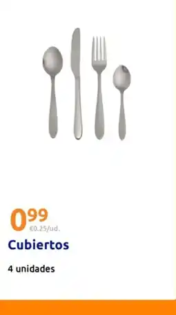 Action Cubiertos oferta