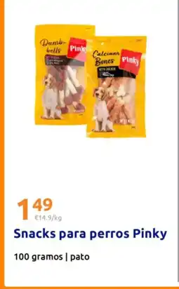 Action Snacks para perros Pinky Cubiertos oferta