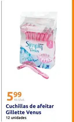 Action Cuchillas de afeitar Gillette Venus oferta