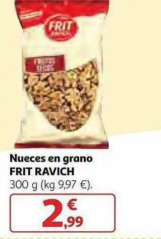 Alcampo Nueces En Grano Frit Ravich oferta