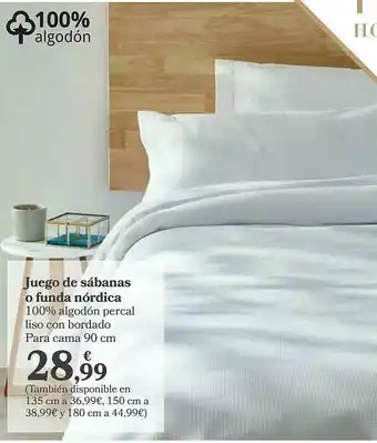 Carrefour Jeugo De Sábanas O Funda Nórdica oferta