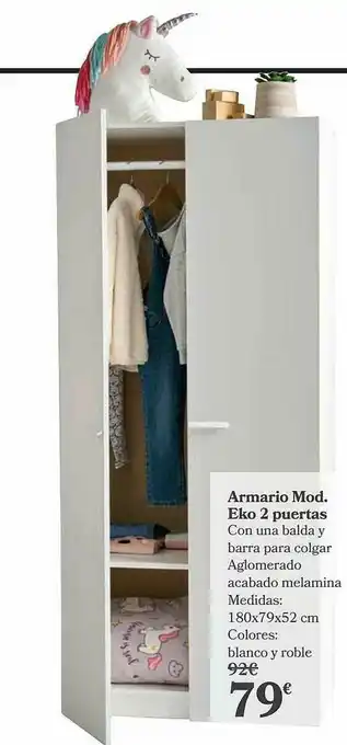 Carrefour Armario Mod-eko 2 Puertas oferta