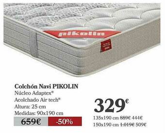Carrefour Colchón Navi Pikolin oferta