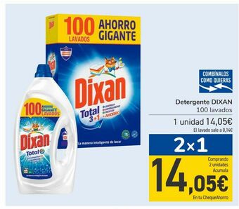 Carrefour Detergente dixan oferta