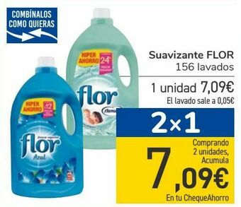 Carrefour Suavizante flor oferta