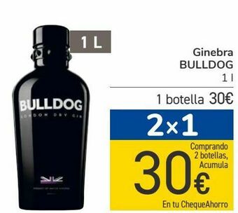 Carrefour Ginebra bulldog oferta