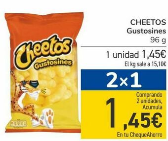 Carrefour Cheetos gustosines oferta