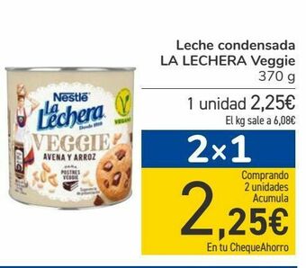 Carrefour Leche condensada la lechera veggie oferta