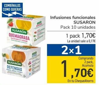Carrefour Infusiones funcionales susaron oferta