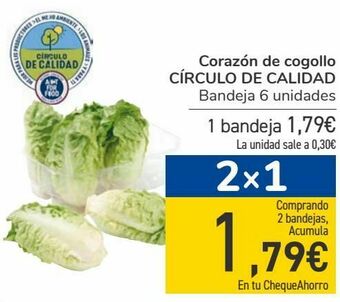 Carrefour Corazón de cogollo círculo de calidad oferta