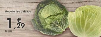 Carrefour Repollo liso o rizado oferta