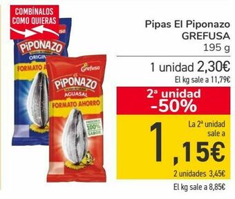 Carrefour Pipas el piponazo grefusa oferta