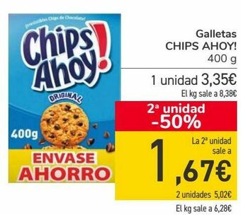 Carrefour Galletas chips ahoy! oferta