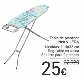 Carrefour Tabla de planchar neo vileda oferta