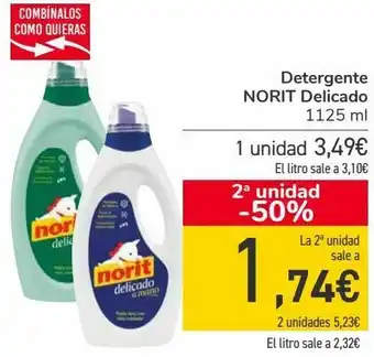 Carrefour Detergente norit delicado oferta