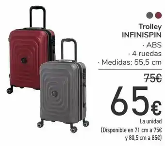 Carrefour Trolley infinispin oferta
